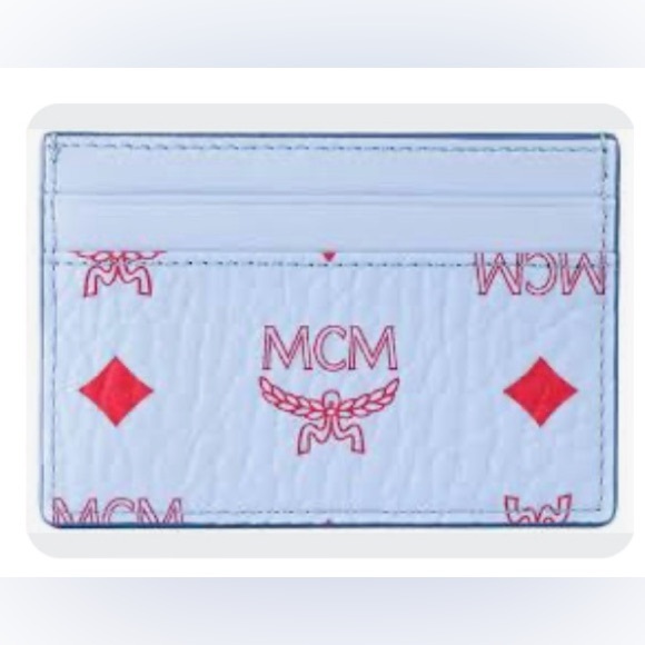 MCM Accessories - MCM Spectrum Diamond Visetos Card Case
Blue Bell